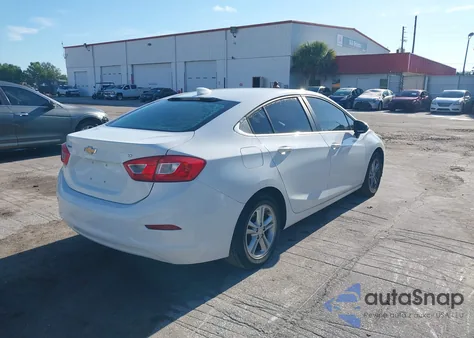 2017 Chevrolet Cruze Lt Auto z USA, uszkodzony, nr VIN 1G1BE5SM1H7101194